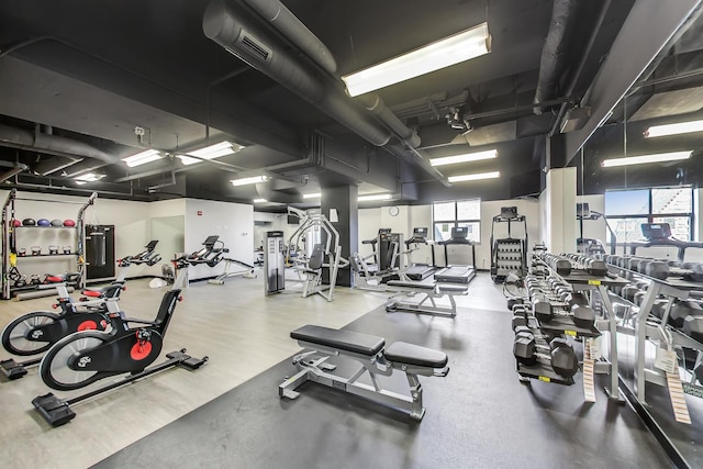 635 N Dearborn St Unit 2506, Chicago, IL 60654 - view of exercise room