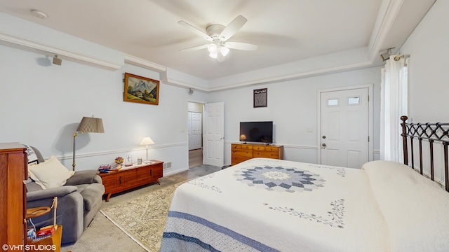 1513 Berwyn St, Spring Grove, IL 60081 - bedroom featuring a ceiling fan