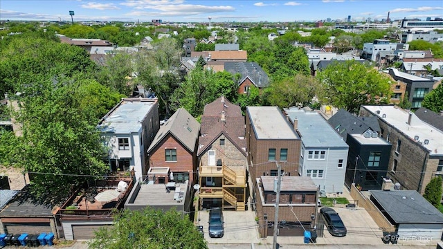 2233 W Shakespeare Ave Unit 1F, Chicago, IL 60647 - aerial perspective of suburban area