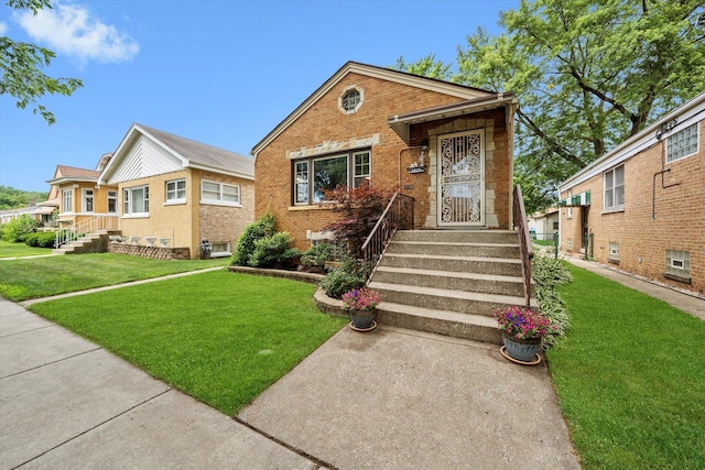 3820 Lombard Ave, Berwyn, IL 60402 - view of front of home featuring a front yard and brick siding
