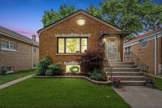 3820 Lombard Ave, Berwyn, IL 60402 - view of front of home featuring a lawn and brick siding