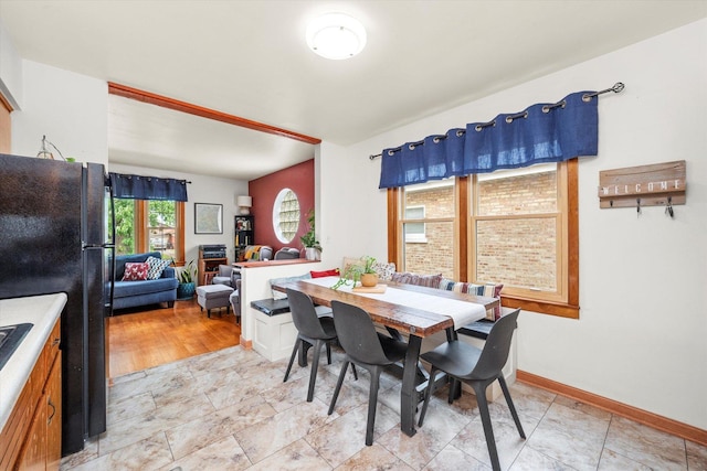 3820 Lombard Ave, Berwyn, IL 60402 - dining space featuring baseboards