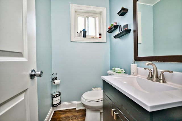 9666 Lois Dr Unit D, Des Plaines, IL 60016 - bathroom with vanity and wood finished floors