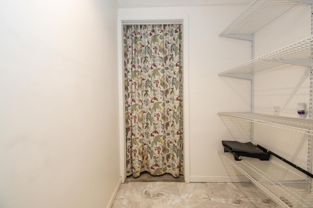 218 Partridge Ct, Algonquin, IL 60102 - walk in closet featuring marble finish flooring
