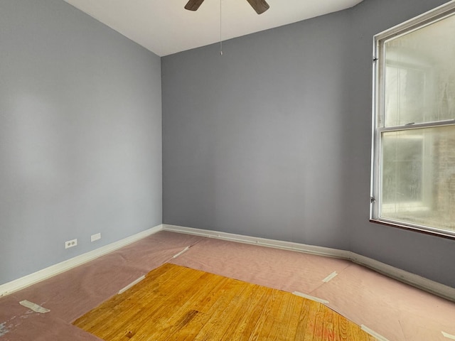 5943 S Indiana Ave, Chicago, IL 60637 - spare room featuring ceiling fan and carpet