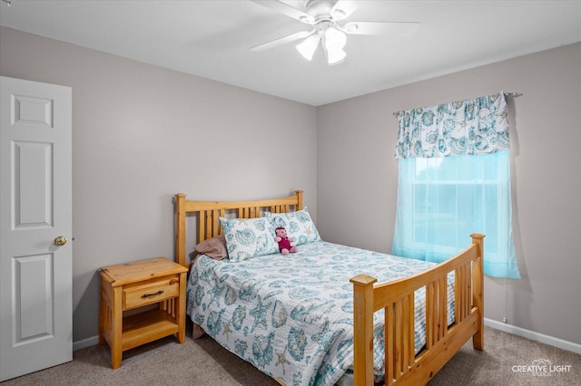 24209 Lavergne St, Plainfield, IL 60585 - carpeted bedroom featuring baseboards and ceiling fan