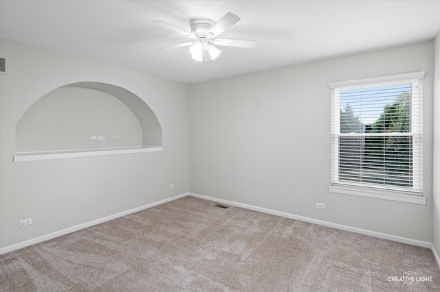 24209 Lavergne St, Plainfield, IL 60585 - empty room featuring carpet flooring and ceiling fan