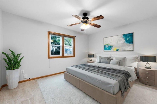 40 S Juniper Dr, North Aurora, IL 60542 - bedroom with carpet floors and a ceiling fan