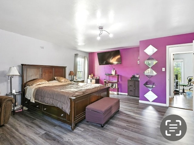 216 Cheshire Ct, Bolingbrook, IL 60440 - bedroom featuring wood finished floors and baseboards