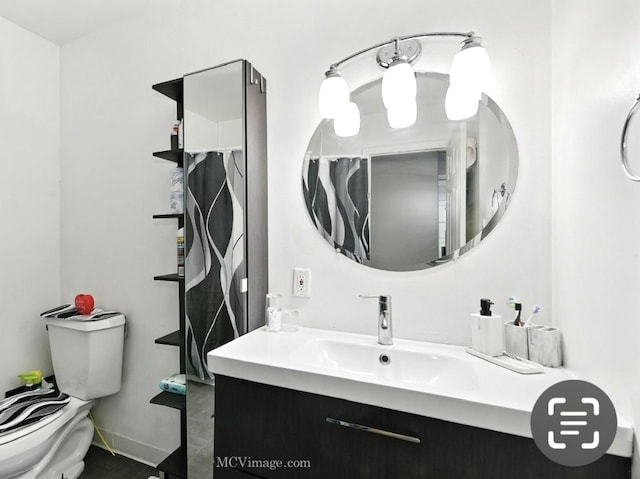 216 Cheshire Ct, Bolingbrook, IL 60440 - bathroom with toilet and vanity