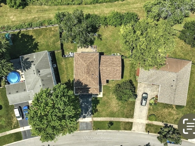 216 Cheshire Ct, Bolingbrook, IL 60440 - bird's eye view