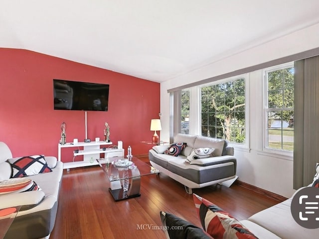 216 Cheshire Ct, Bolingbrook, IL 60440 - living room featuring wood finished floors and baseboards