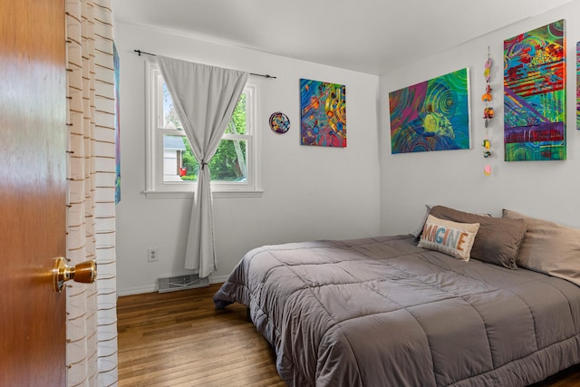 2305 Glenoak Dr, Champaign, IL 61821 - bedroom with hardwood / wood-style floors