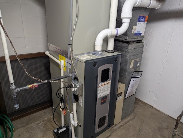 9445 Le Claire Ave, Skokie, IL 60077 - utility room with heating unit