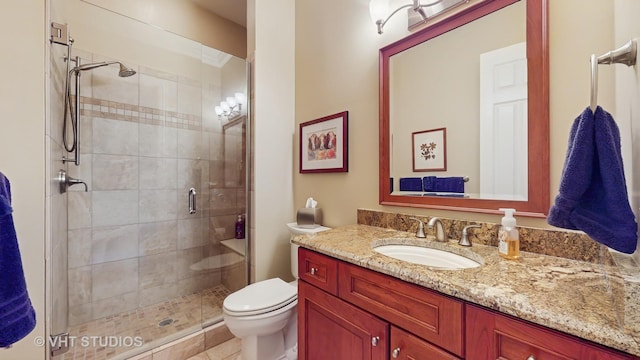 870 Legacy Rdg, Algonquin, IL 60102 - bathroom featuring vanity and a shower stall