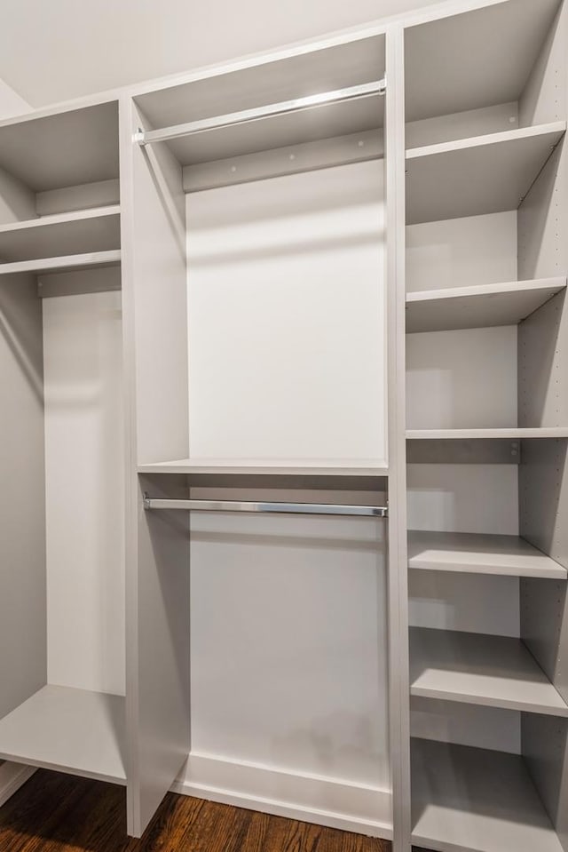 1535 W Estes Ave Unit 4, Chicago, IL 60626 - spacious closet featuring dark wood finished floors