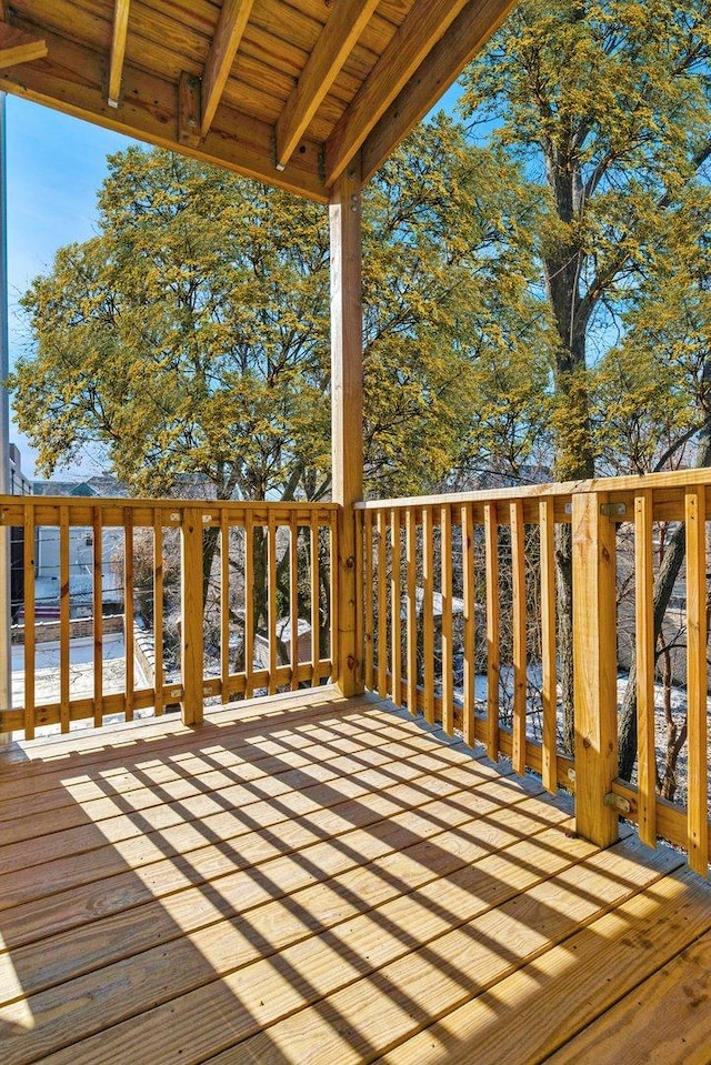 1535 W Estes Ave Unit 4, Chicago, IL 60626 - view of deck