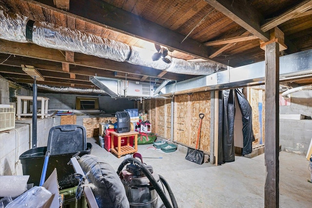 201 N Sycamore St, Villa Grove, IL 61956 - view of unfinished below grade area