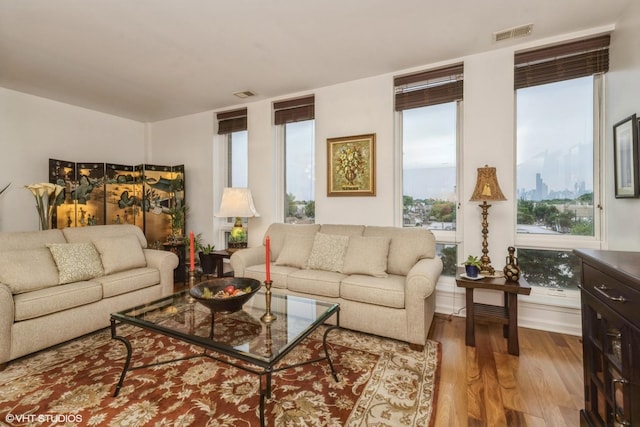 3450 S Halsted St Unit 416, Chicago, IL 60608 - living room with wood finished floors