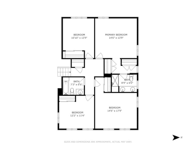 1142 N Perry Dr, Palatine, IL 60067 - view of home floor plan