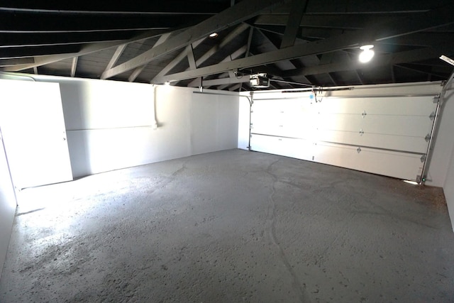 2524 N Mont Clare Ave, Chicago, IL 60707 - garage featuring a garage door opener