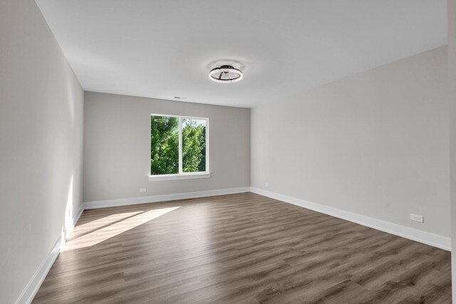 2054 S Jonathan Dr, Round Lake, IL 60073 - unfurnished room with wood finished floors