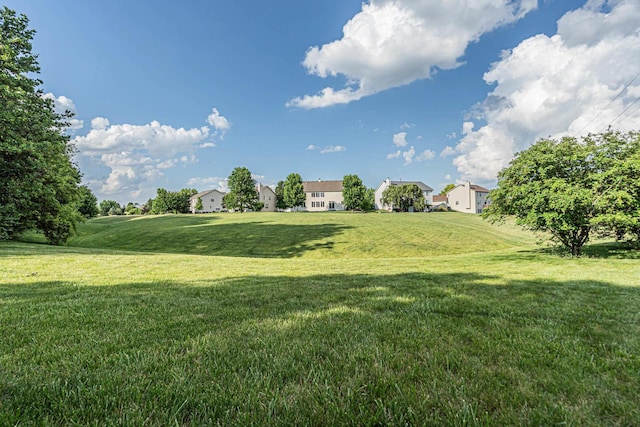 2054 S Jonathan Dr, Round Lake, IL 60073 - view of green lawn featuring a residential view
