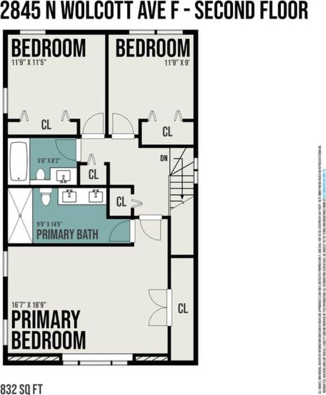 2845 N Wolcott Ave Unit F, Chicago, IL 60657 - photo 21
