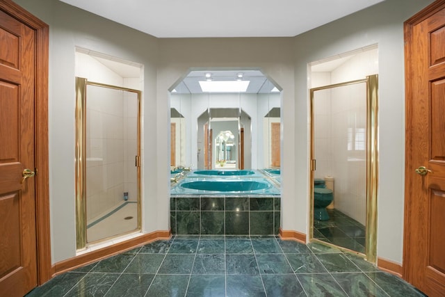 1816 Princeton Rd, Flossmoor, IL 60422 - full bath with toilet and a shower stall