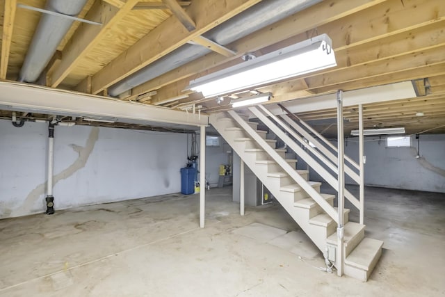 1016 Charleston Dr, Saint Charles, IL 60174 - below grade area with stairs
