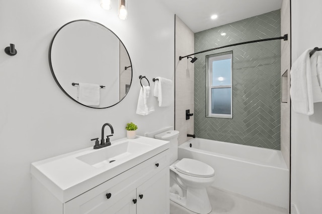 4250 N Whipple St, Chicago, IL 60618 - full bathroom featuring vanity and shower / bathtub combination