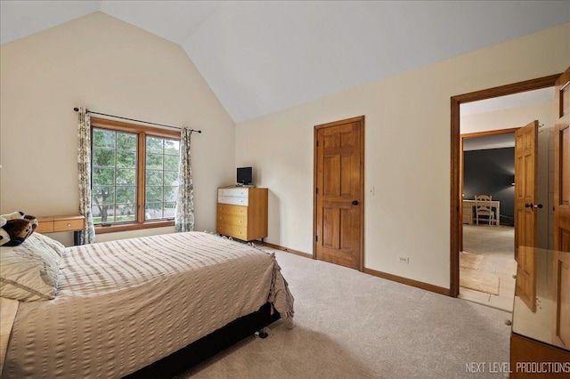 1509 Keim Ct, Saint Charles, IL 60174 - bedroom featuring vaulted ceiling and carpet