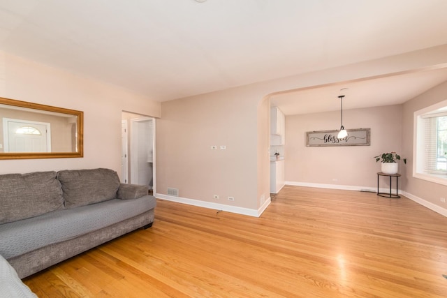 3345 N Page Ave, Chicago, IL 60634 - living area with light wood-type flooring and baseboards