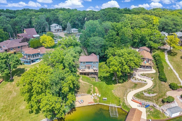 6 Barbados Ct N, Putnam, IL 61560 - aerial view of a heavily wooded area