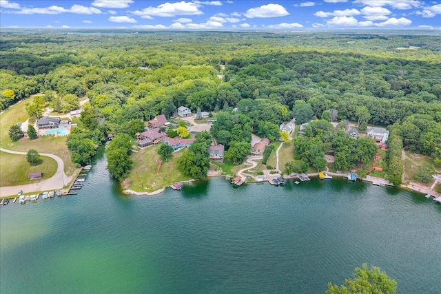 6 Barbados Ct N, Putnam, IL 61560 - aerial overview of property's location with a heavily wooded area