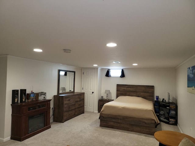1948 Boeger Ave, Westchester, IL 60154 - bedroom featuring light carpet and recessed lighting