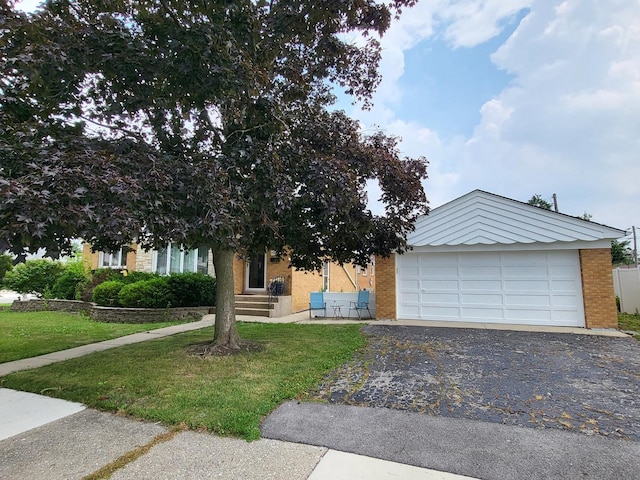 1948 Boeger Ave, Westchester, IL 60154 - view of front of property featuring brick siding and a front yard