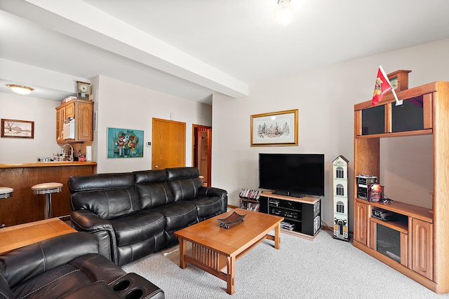 7672 Thistlewood Ln, Frankfort, IL 60423 - living area with light colored carpet