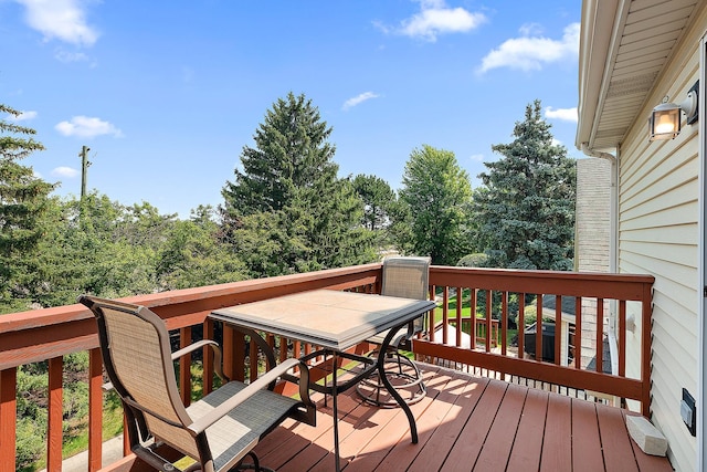 7672 Thistlewood Ln, Frankfort, IL 60423 - view of deck