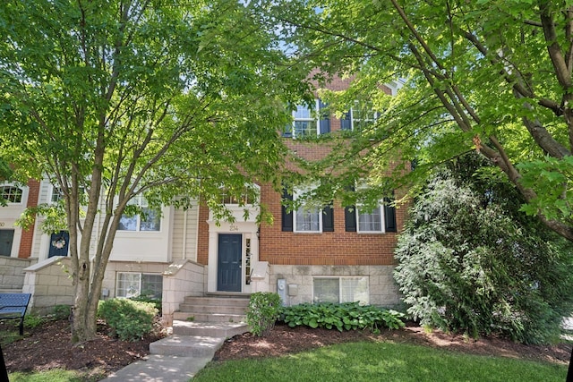 234 Cassidy Ln, Elgin, IL 60124 - view of front of home featuring brick siding
