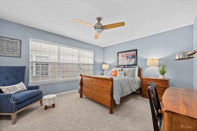 1728 Briarheath Dr, Aurora, IL 60505 - bedroom featuring carpet and ceiling fan