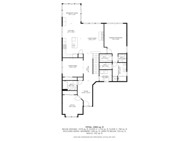 1728 Briarheath Dr, Aurora, IL 60505 - view of room layout