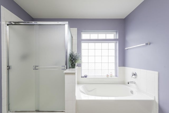 1444 Baroque Ave, Volo, IL 60073 - bathroom with a shower stall and a garden tub