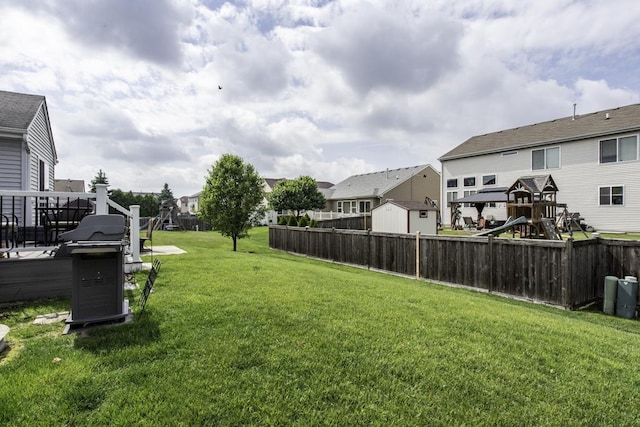 1444 Baroque Ave, Volo, IL 60073 - view of yard featuring a residential view and a playground