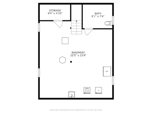 916 Pearl St, Aurora, IL 60505 - view of floor plan / room layout