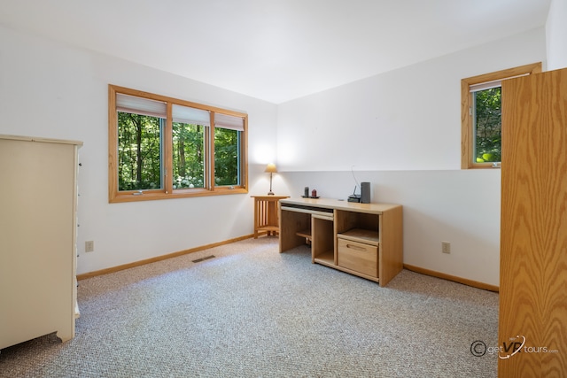 7 Vista Ridge Dr, Galena, IL 61036 - unfurnished office with light colored carpet and baseboards