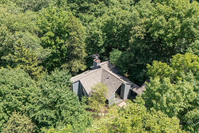 7 Vista Ridge Dr, Galena, IL 61036 - aerial view of property and surrounding area with a forest
