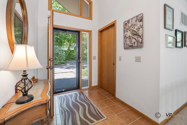 7 Vista Ridge Dr, Galena, IL 61036 - entrance foyer featuring baseboards and tile patterned flooring