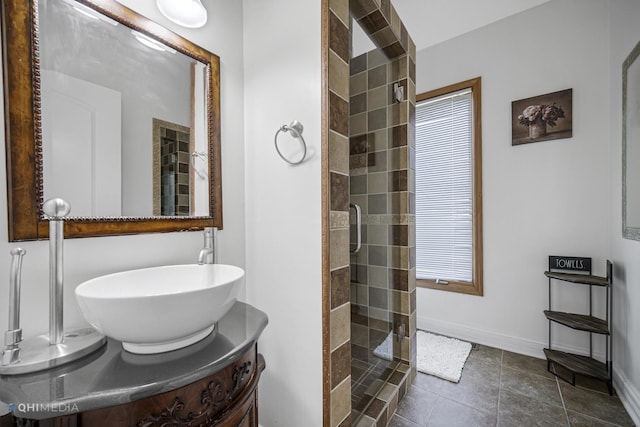 404 W Camp Mcdonald Rd, Prospect Heights, IL 60070 - full bath with a tile shower and vanity