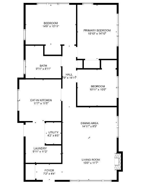 7025 W Berwyn Ave, Chicago, IL 60656 - view of floor plan / room layout